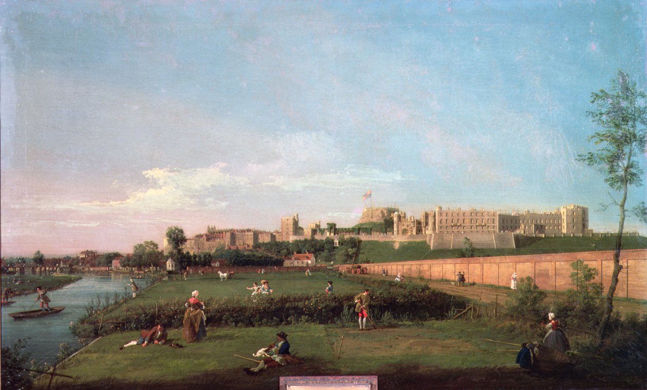 Windsor slott av Giovanni Antonio Canal