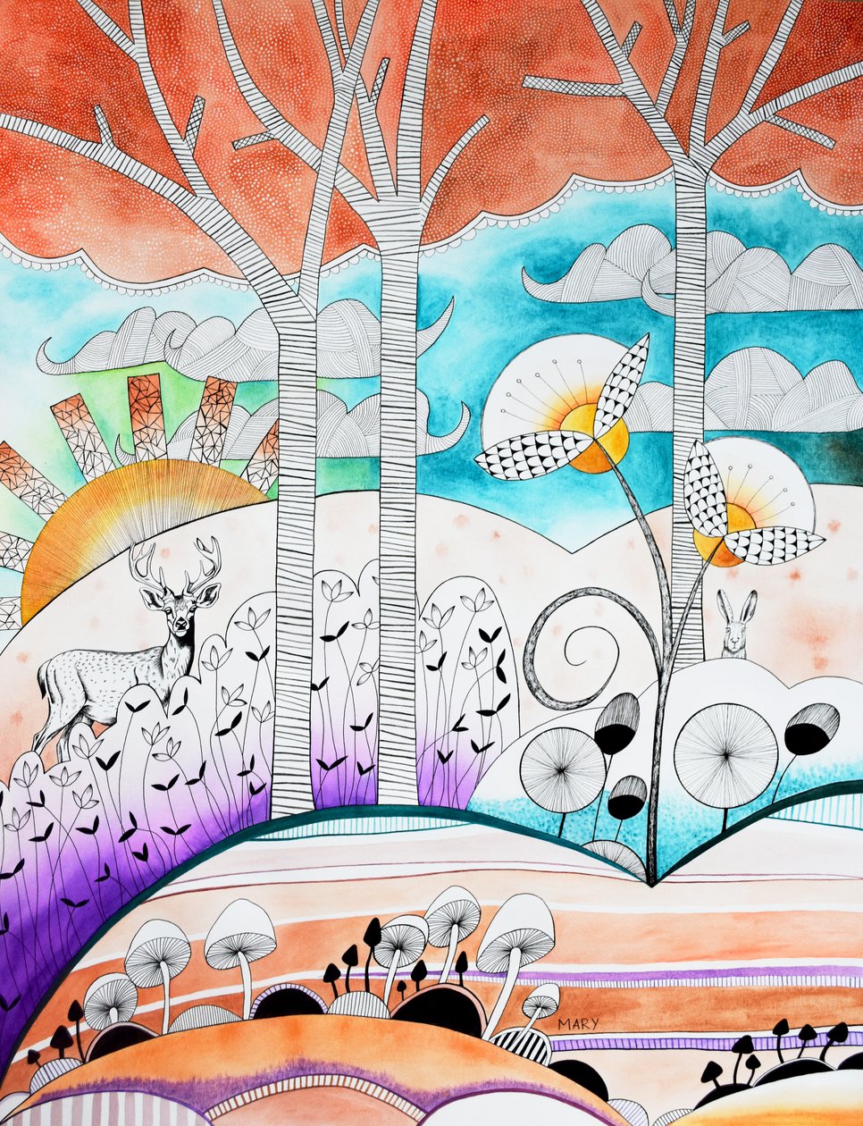  av Marys Watercolors