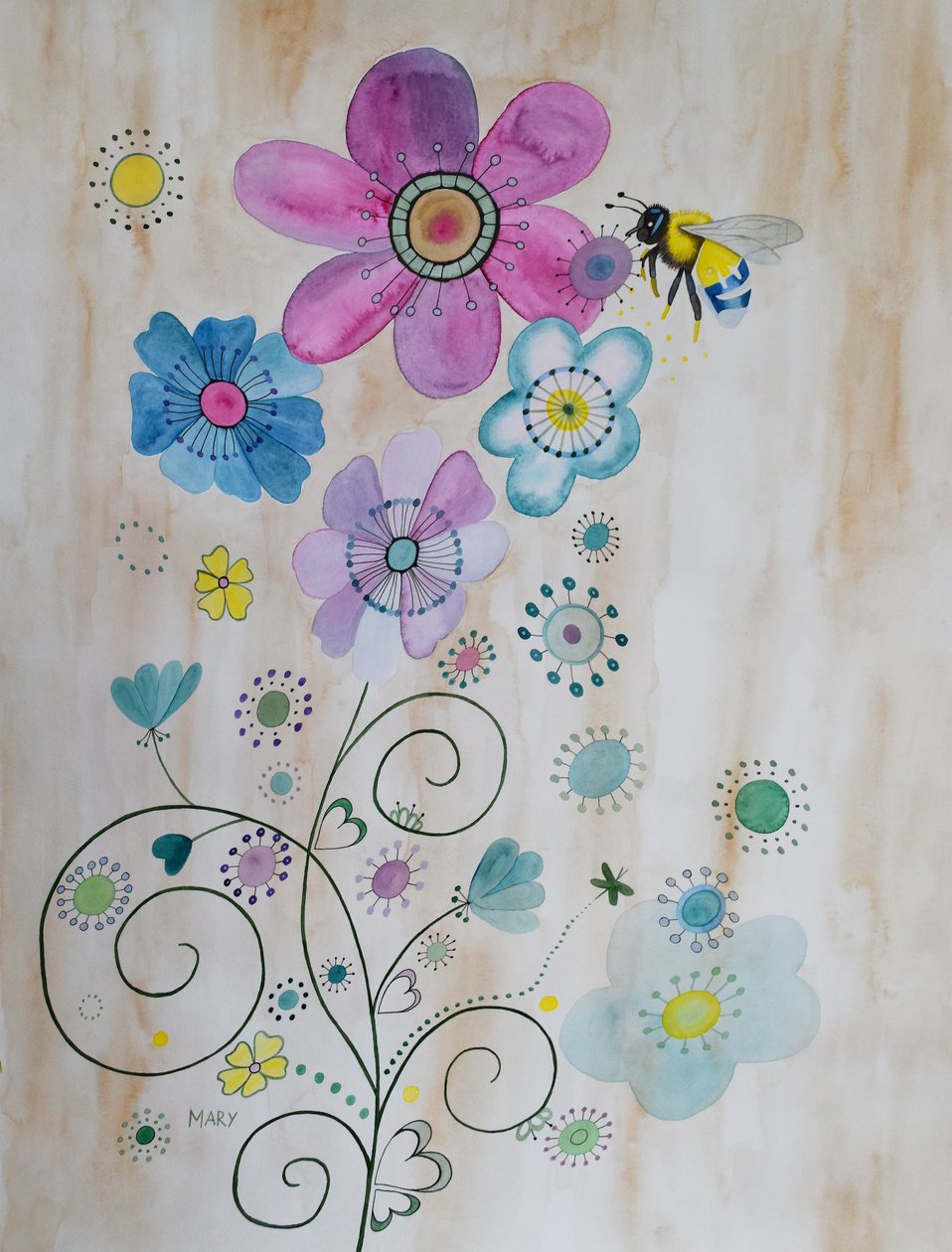  av Marys Watercolors