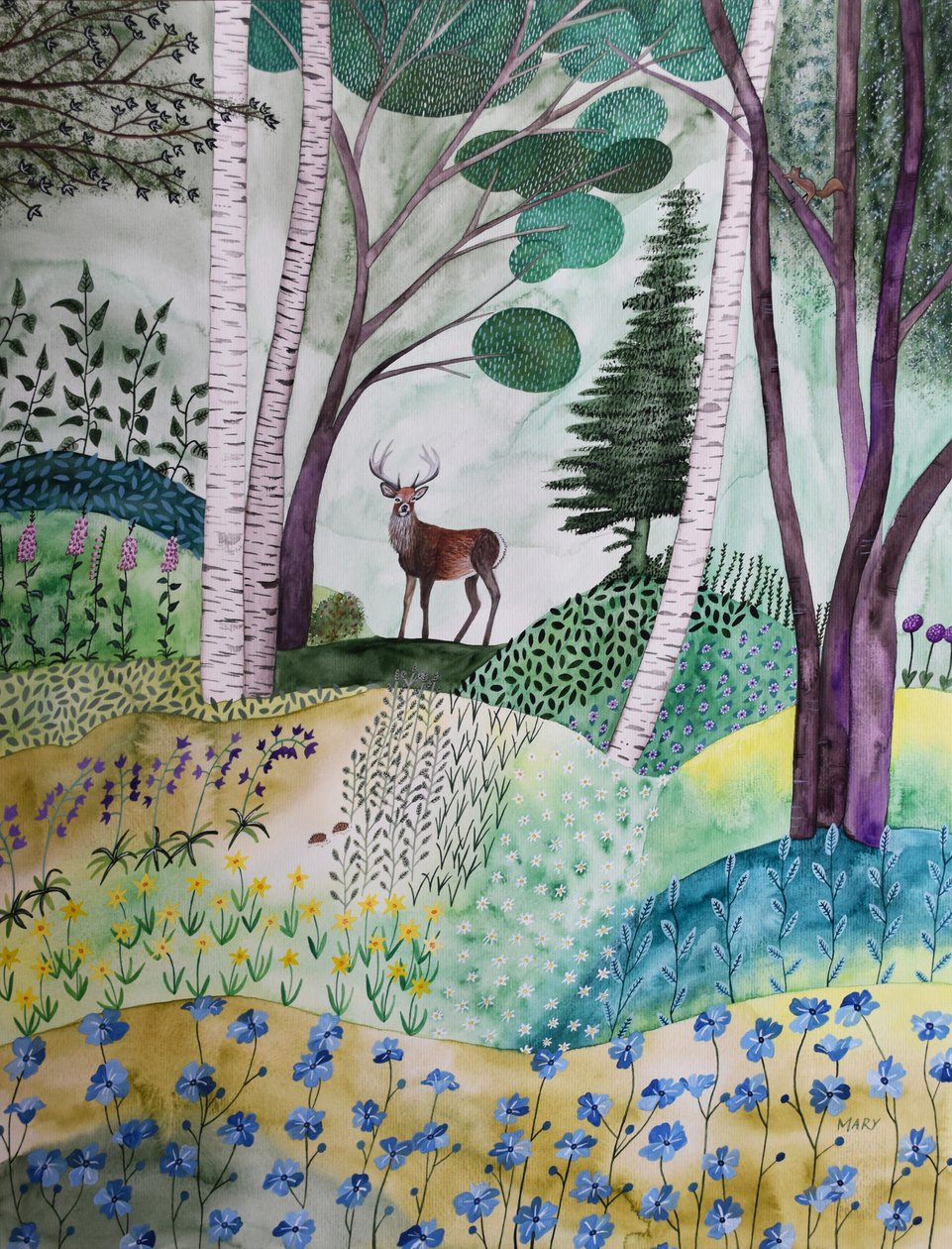  av Marys Watercolors