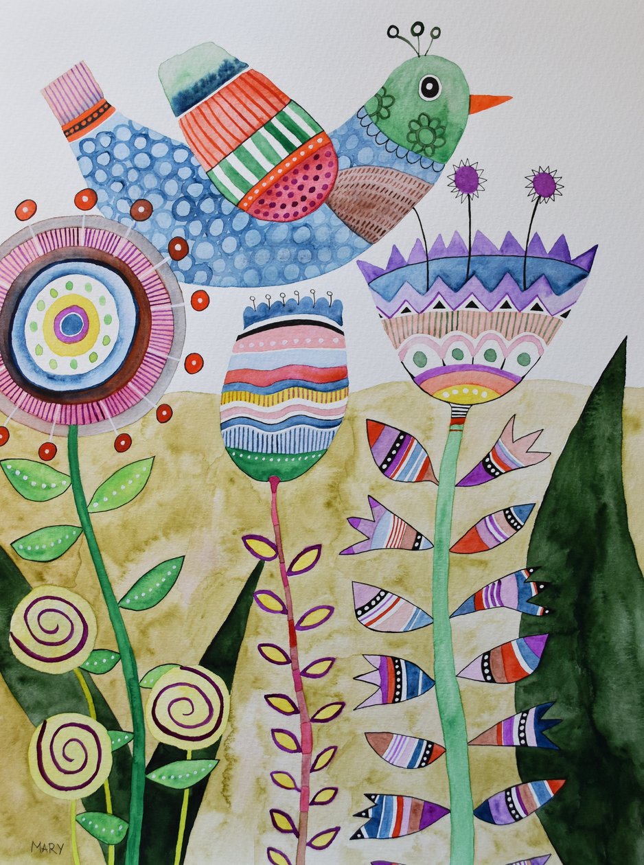 av Marys Watercolors
