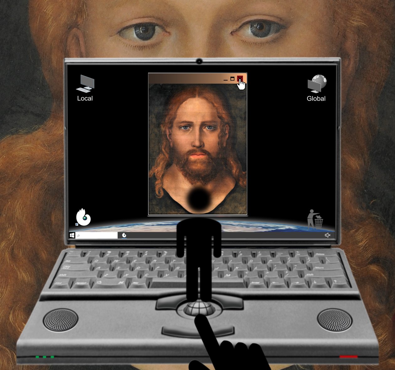 Alt + F4 (II) (fra serien: Windows) av Alexander Eibach