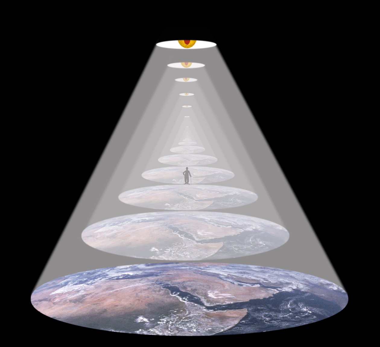 Take the long way home (II) (Supertramp) (aus der Serie Lichtungswechsel) av Alexander Eibach