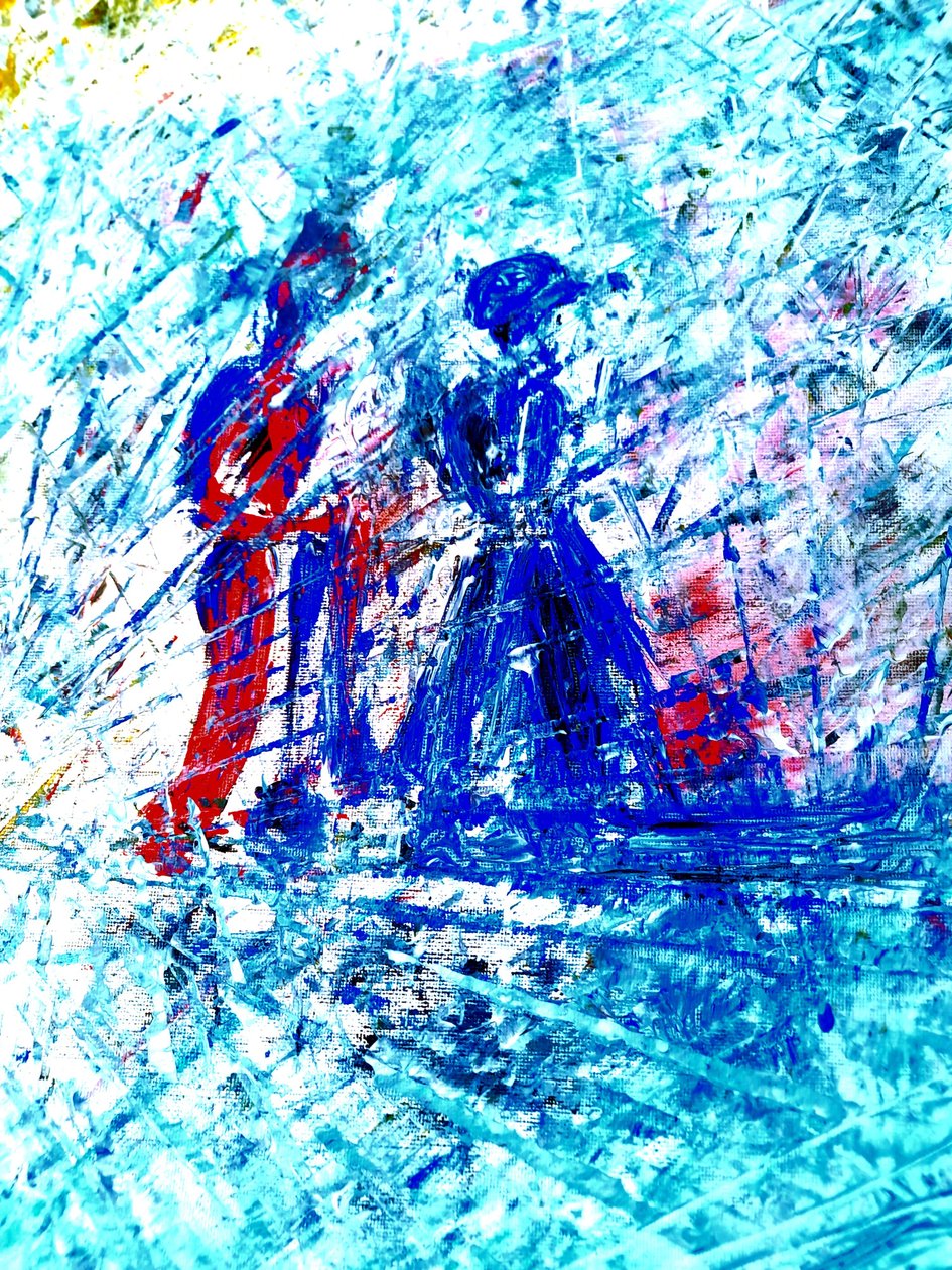 Skitur av Margareta Uliarte