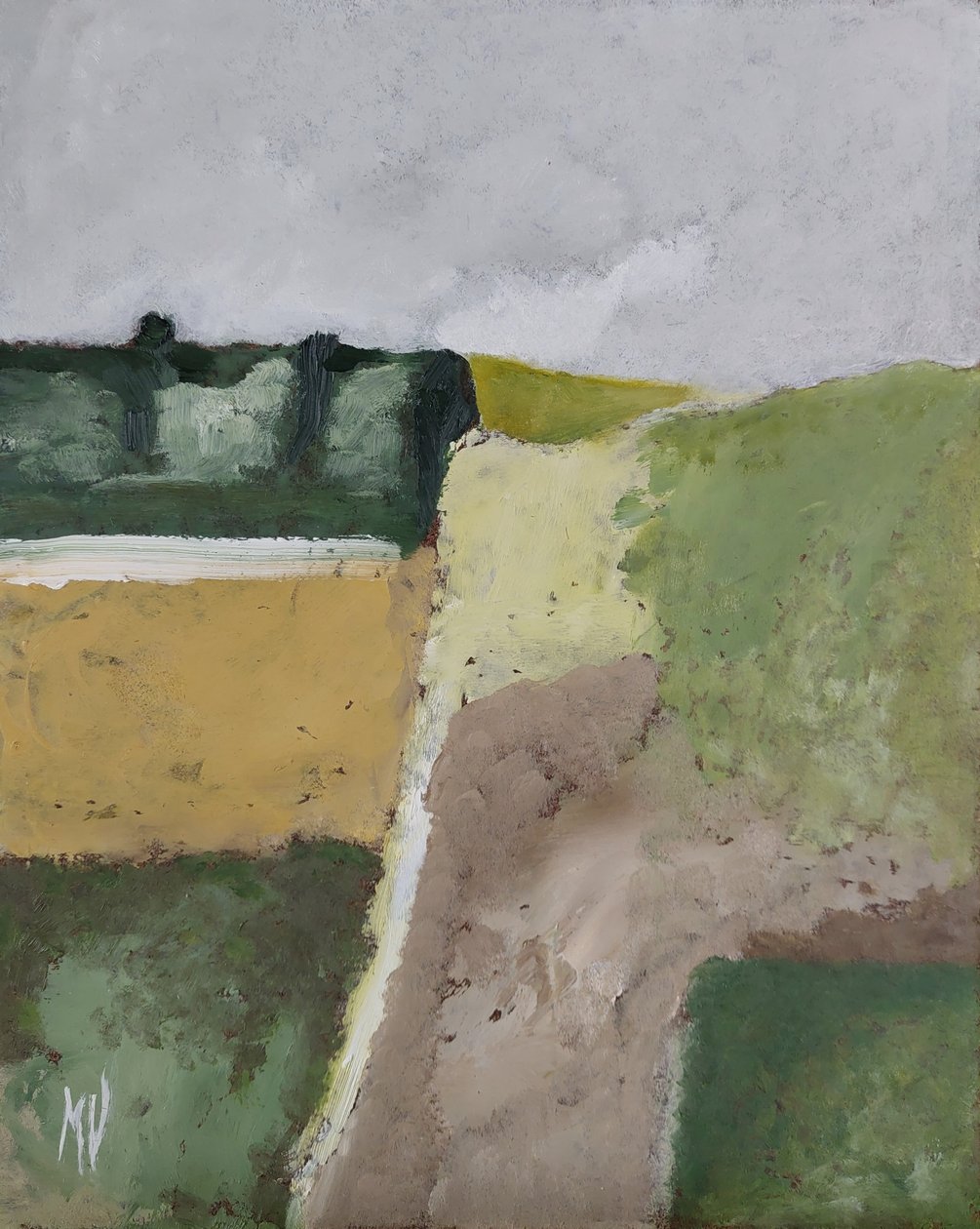 Minimalistisk landskap  av M. Vet