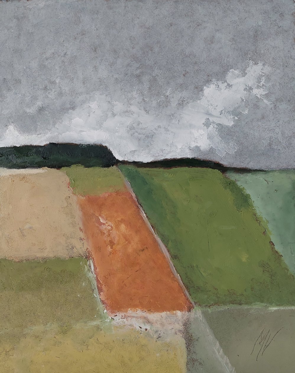 Skog på åsen  av M. Vet