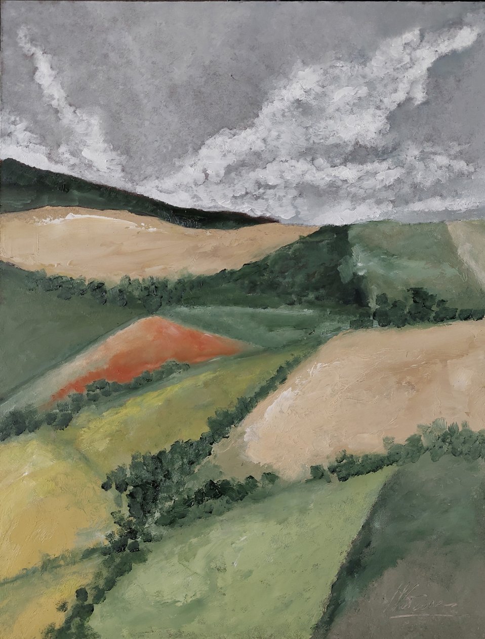 Hekker mellom åkre av M. Vet