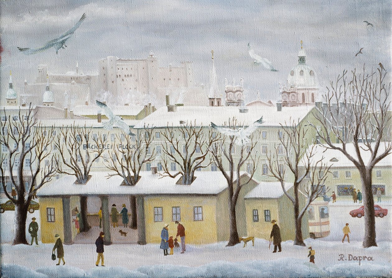 Ved Salzach-elven av Regine Dapra