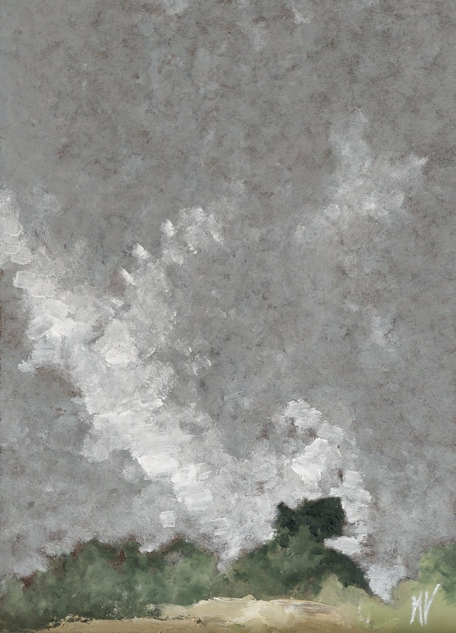 Hekk og skyer av M. Vet