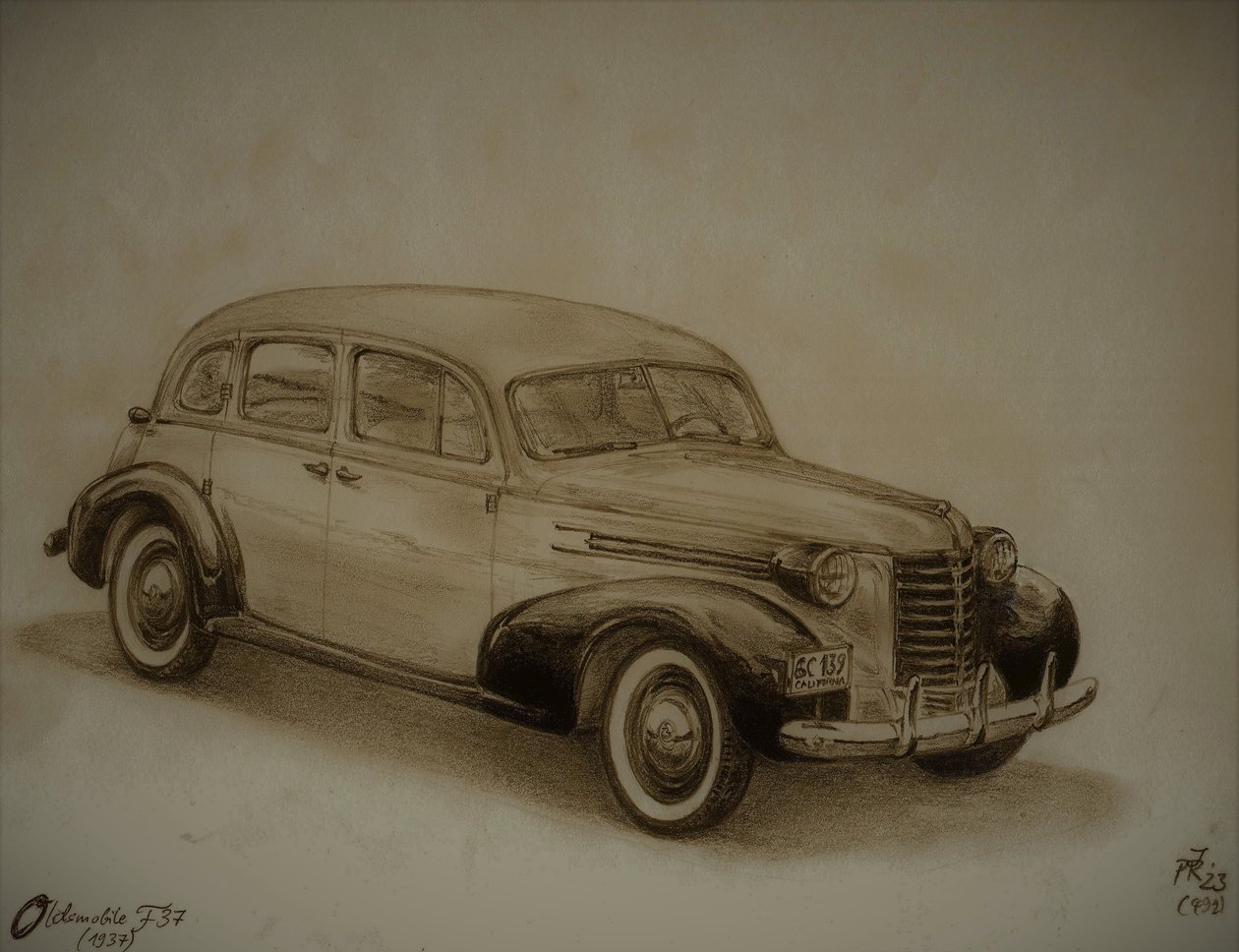 Oldsmobile 1937 av Jörg-Peter Rabe