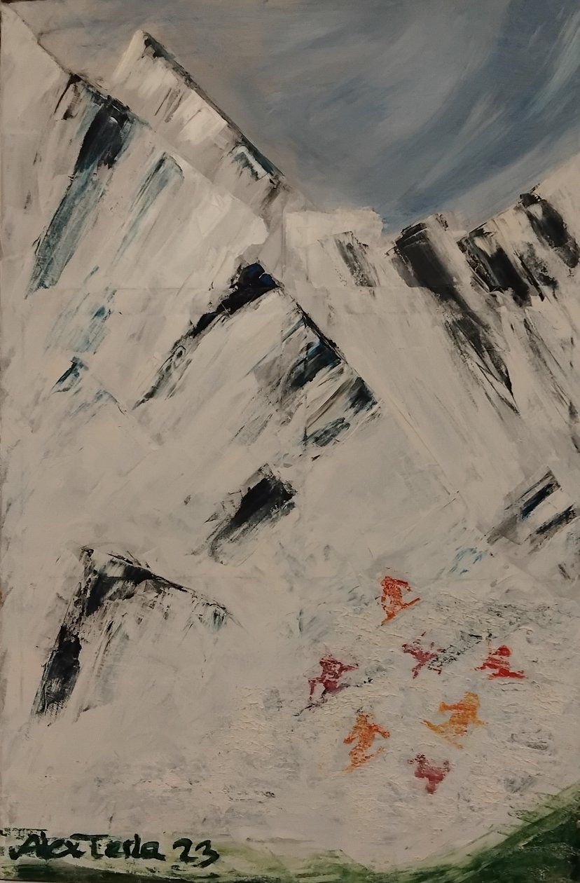 Smil mot vinteren, og den vil glitre tilbake. av Alex Terla