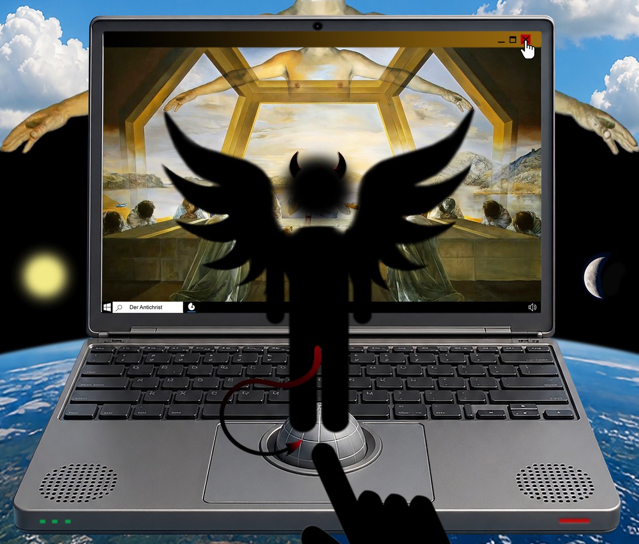 Antikrist (I) (fra serien WINDOWS) av Alexander Eibach
