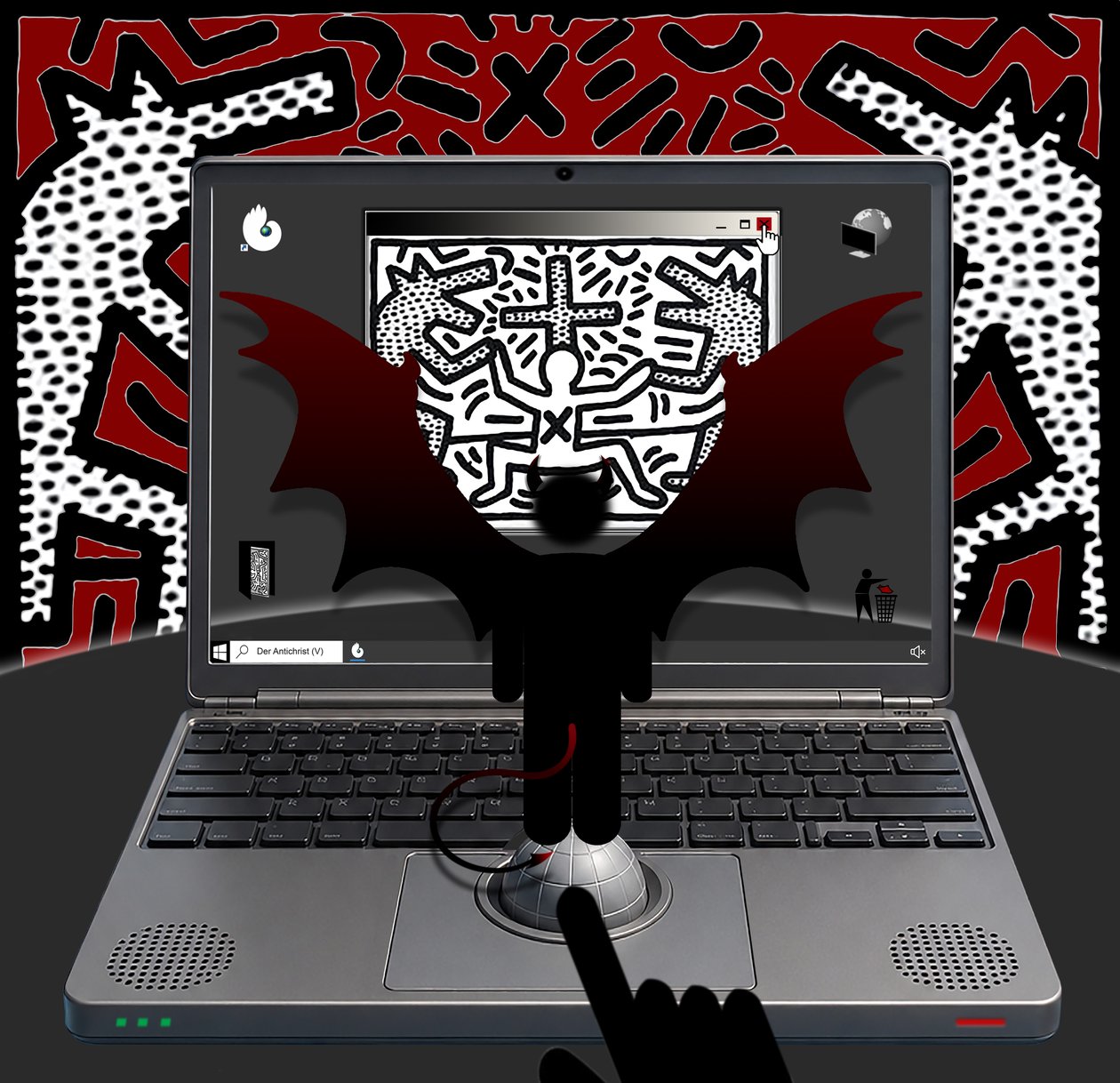 Antikrist (V) (fra serien WINDOWS) av Alexander Eibach