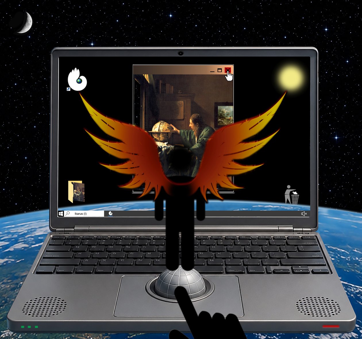IKAROS (I) (fra serien WINDOWS) av Alexander Eibach