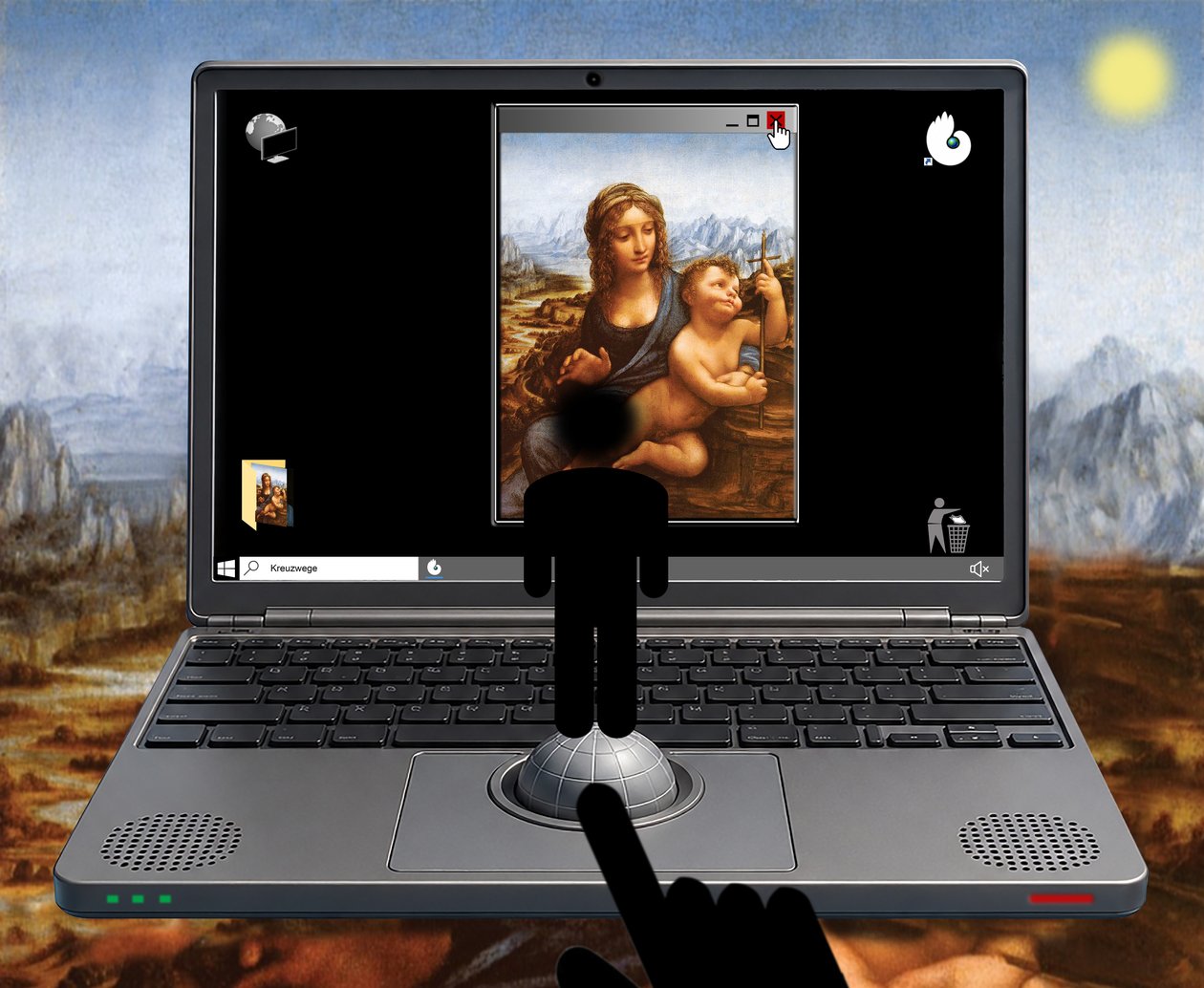 Korsveier (fra serien Windows) av Alexander Eibach