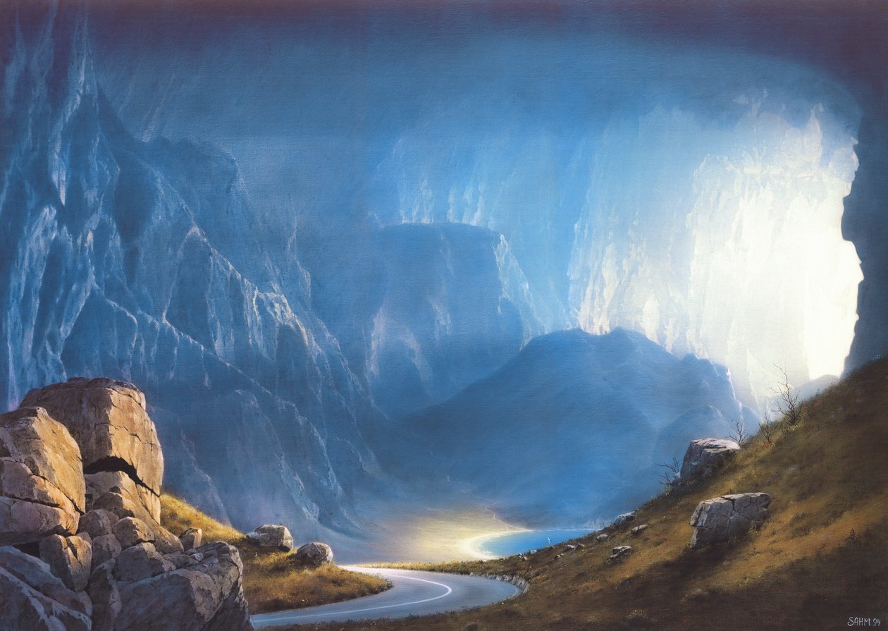 Fjellpass av Hans-Werner Sahm