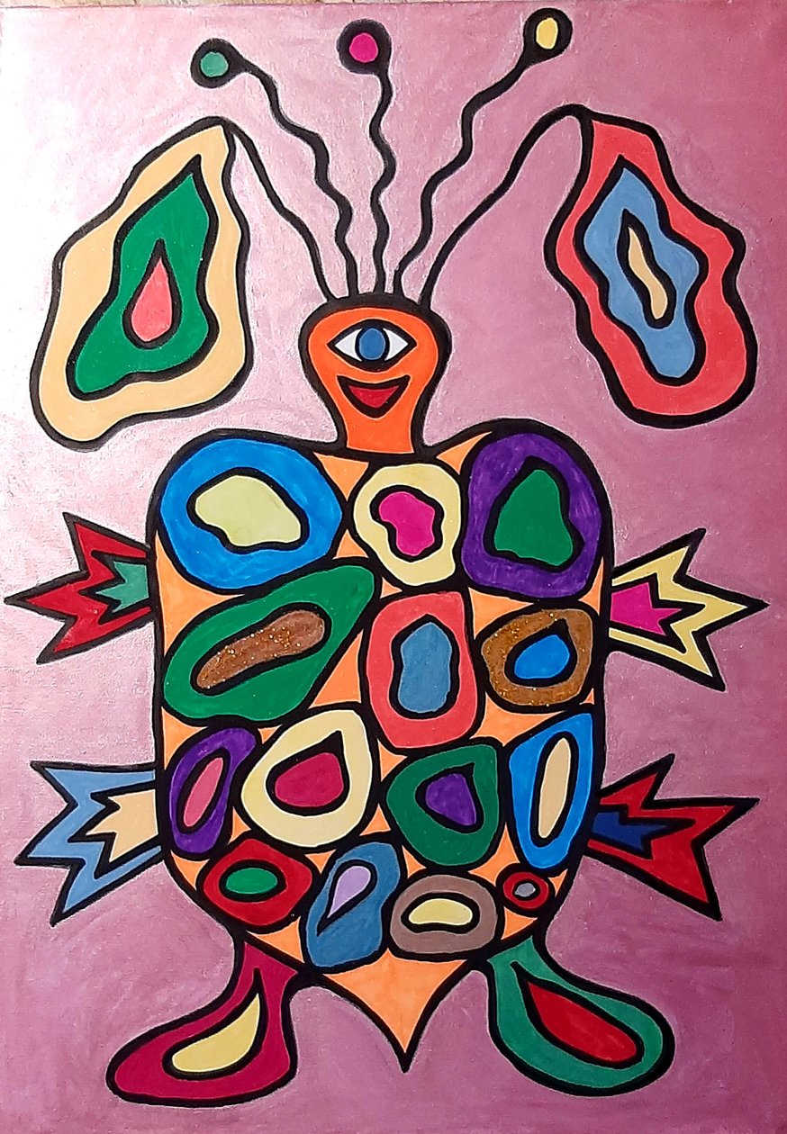Sam skilpadden av Steffi_Seiler_Art