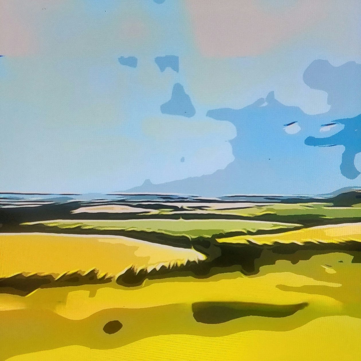 Digitale Landschaft 02 av M. Vet