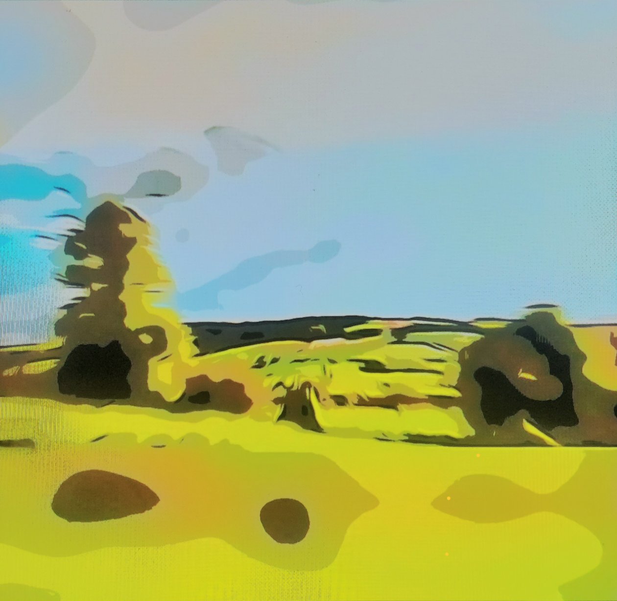 Digitale Landschaft 08 av M. Vet