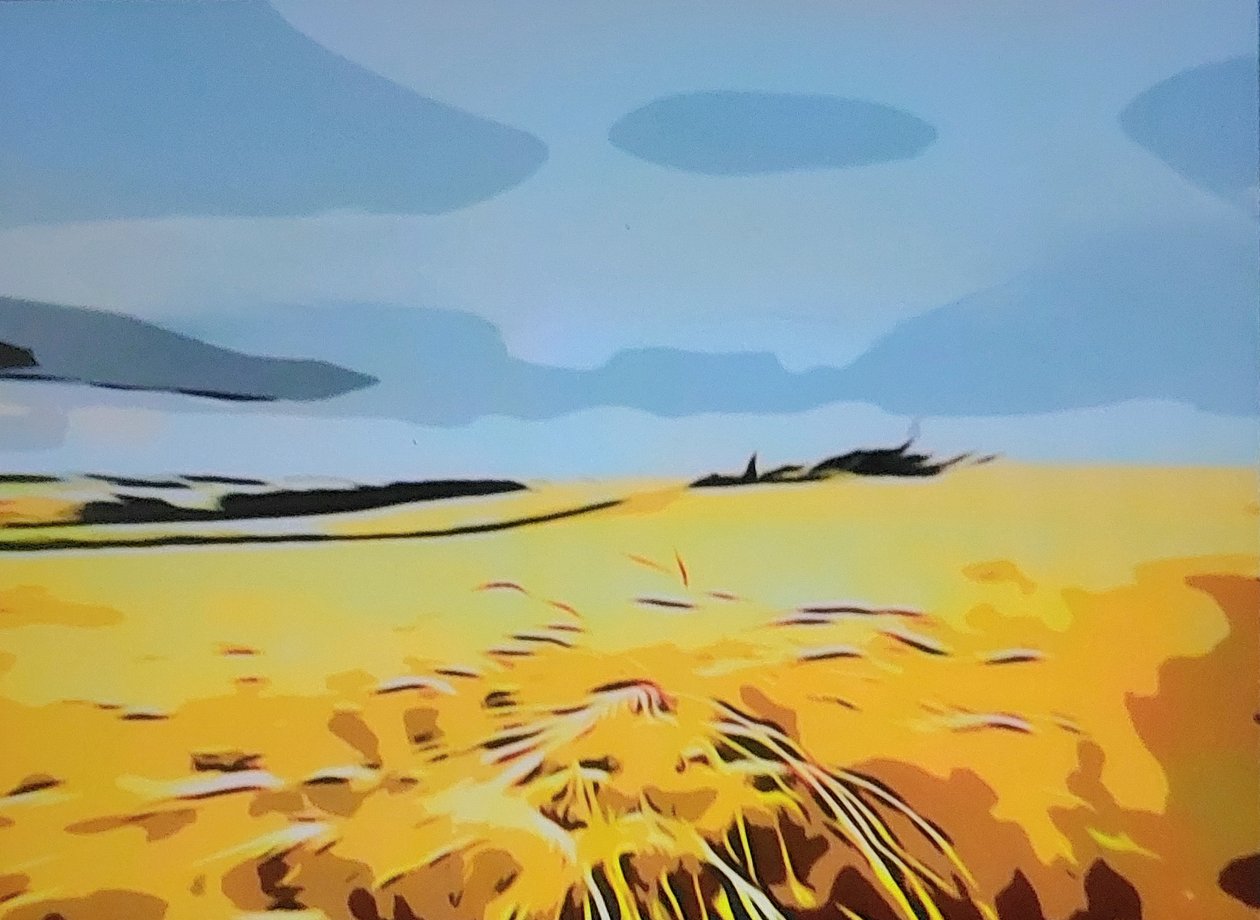 Digitale Landschaft 09 av M. Vet