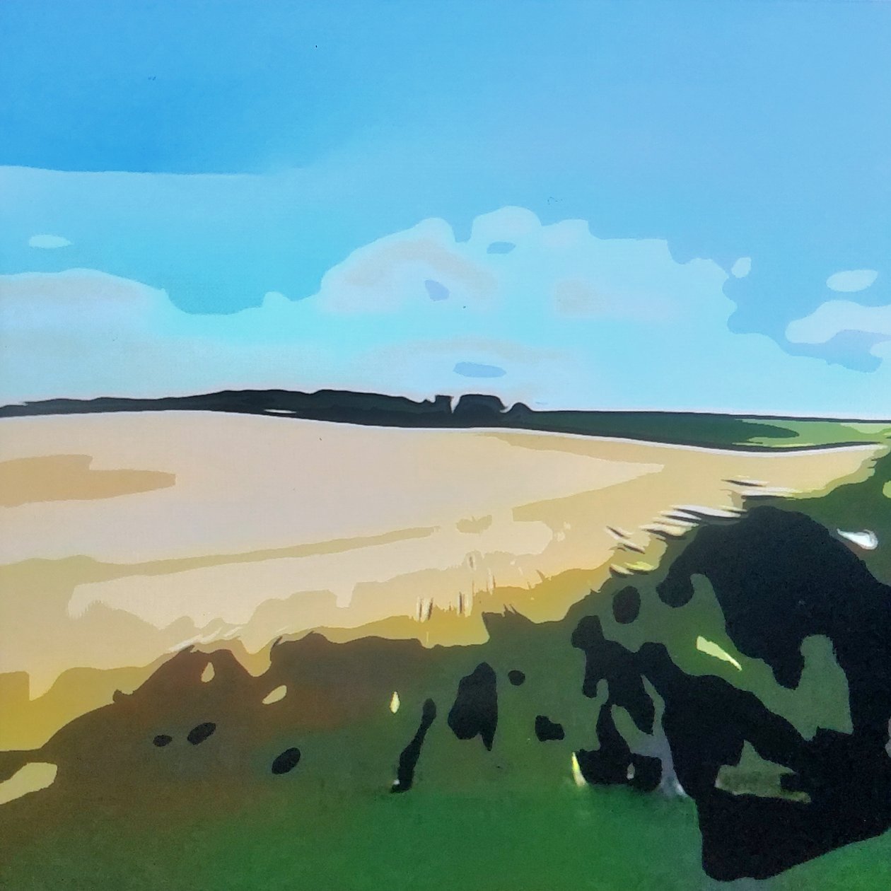 Digitale Landschaft 13 av M. Vet