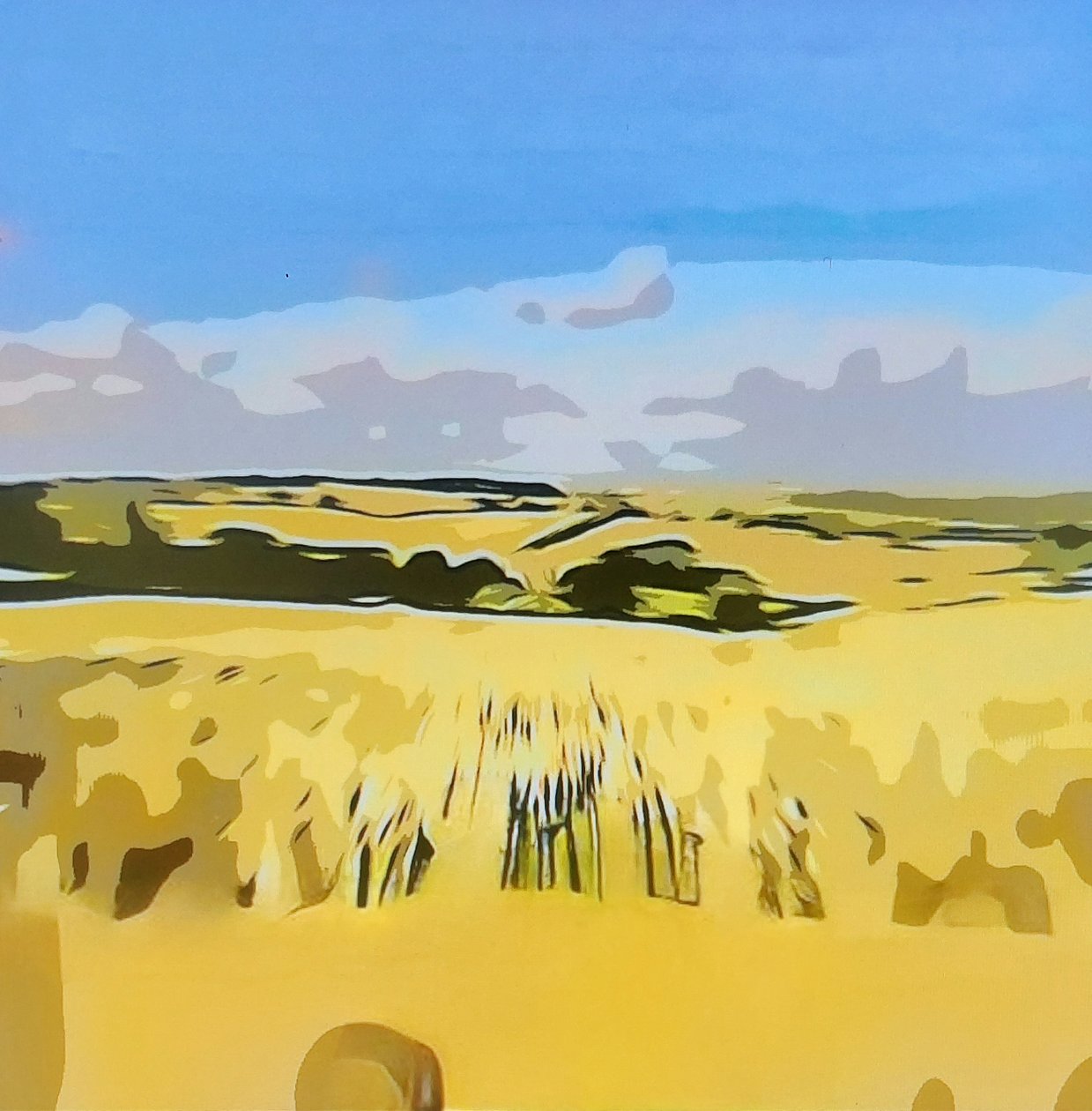 Digitale Landschaft 15 av M. Vet