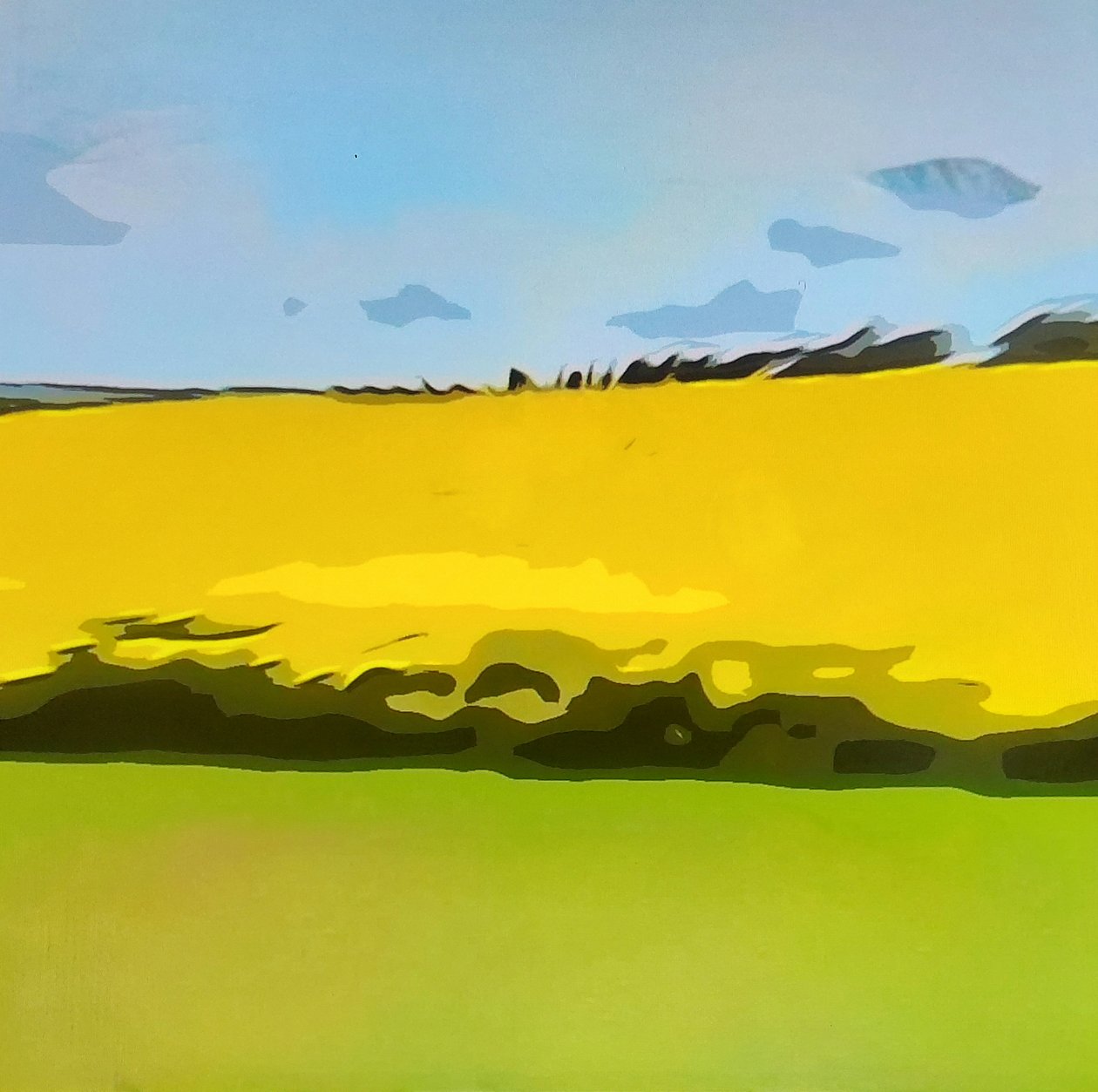 Digitale Landschaft 16 av M. Vet