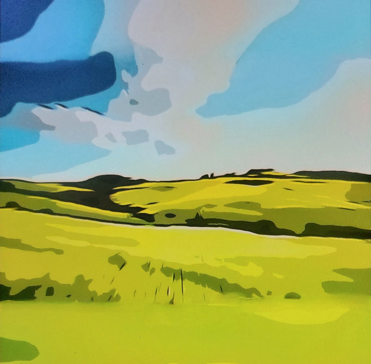 Digitale Landschaft 21 av M. Vet
