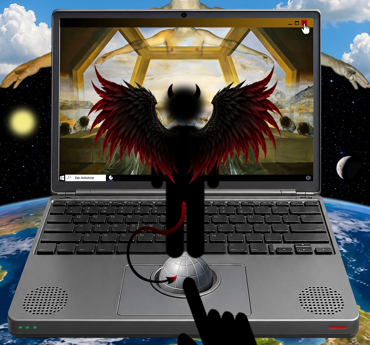 Der Antichrist (I) (aus der Serie WINDOWS) av Alexander Eibach