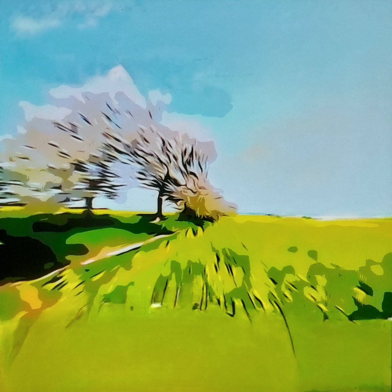 Digitale Landschaft 29 av M. Vet
