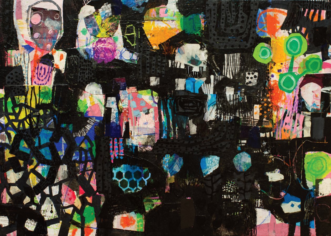 Black Abstraction 8 av OBOSHI