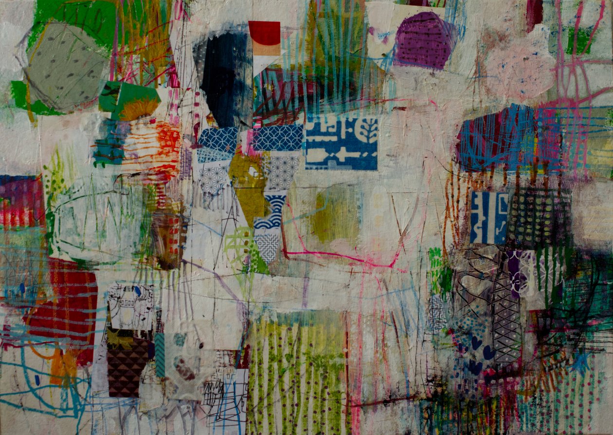 White Abstraction 5 av OBOSHI
