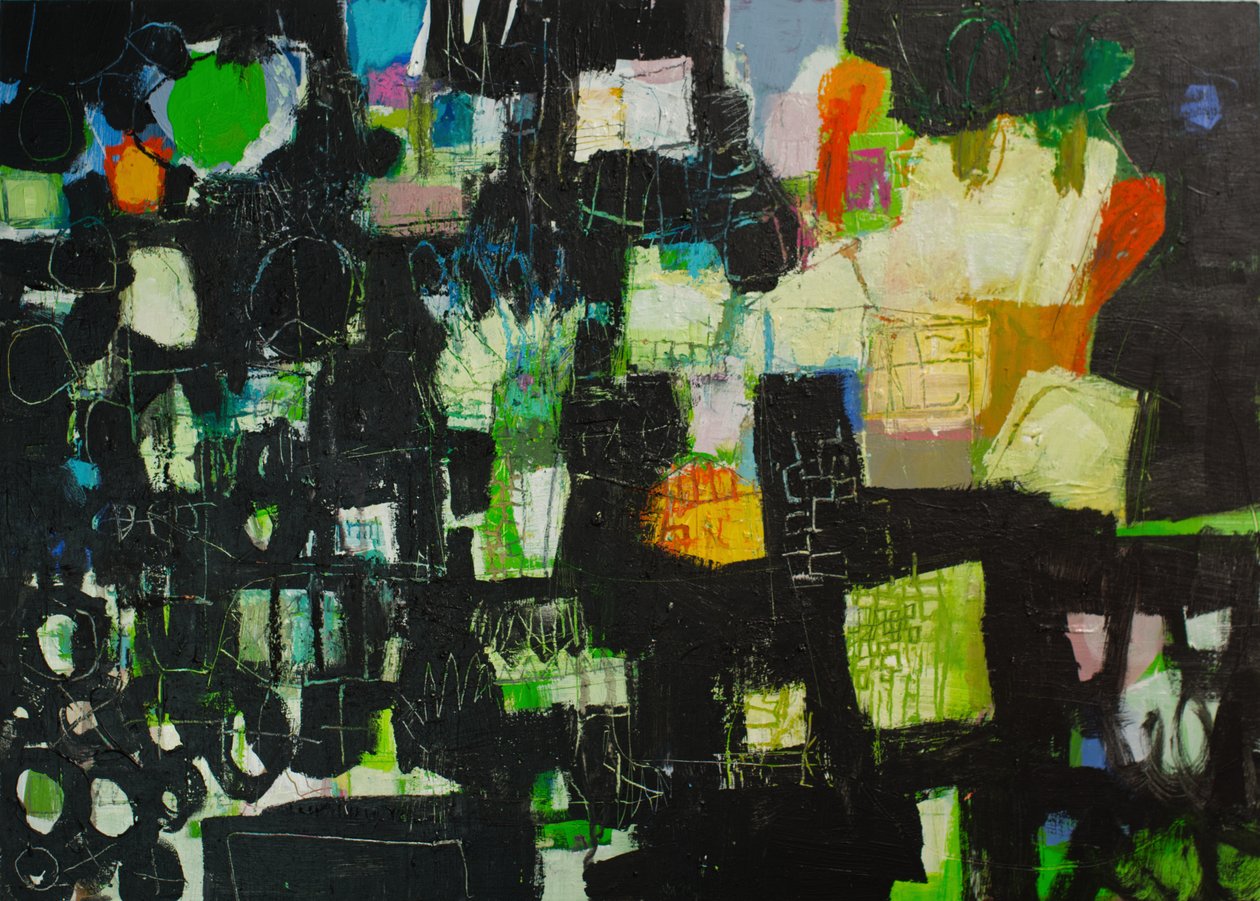 Black Abstraction 1 av OBOSHI