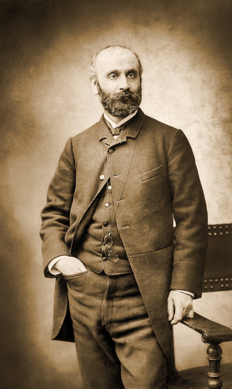Portrett av Eugene Trutat, 1875 av Nadar