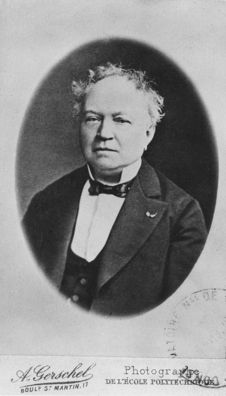 Portrett av Auguste-Joseph Franchomme, ca. 1860 av A. Gerschel