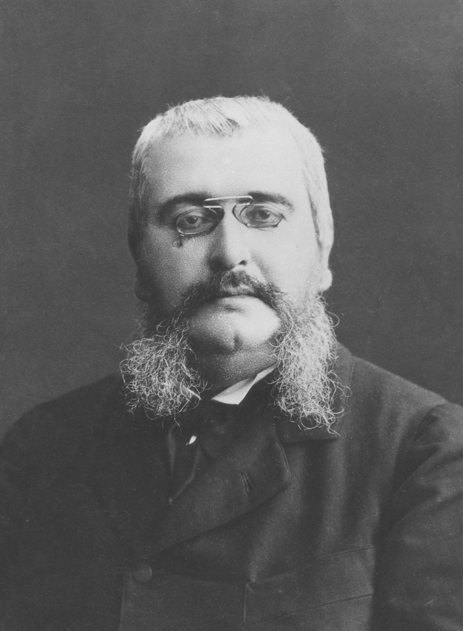 Portrett av Francis Dehault de Pressensé av A. Gerschel