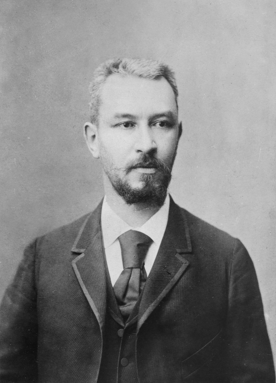Portrett av Paul Girard, ca. 1880 av A. Gerschel