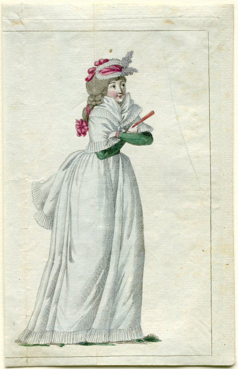 Journal of Fashion and Taste, 20. juli 1792, 15. notatbok, pl. 2 av A.B. Duhamel (possibly)