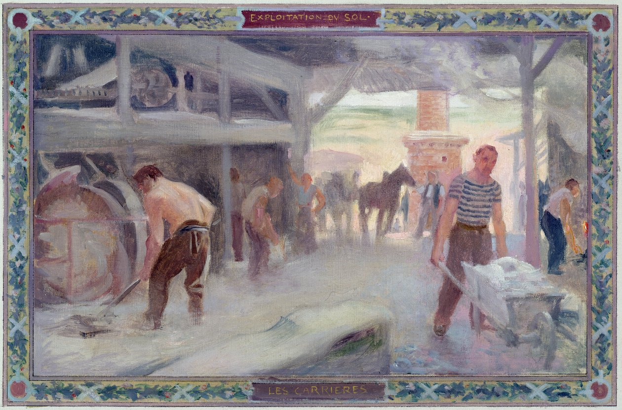Bruk av solen: bærerne, 1892 av A.F. and Bonnencontre Gorguet