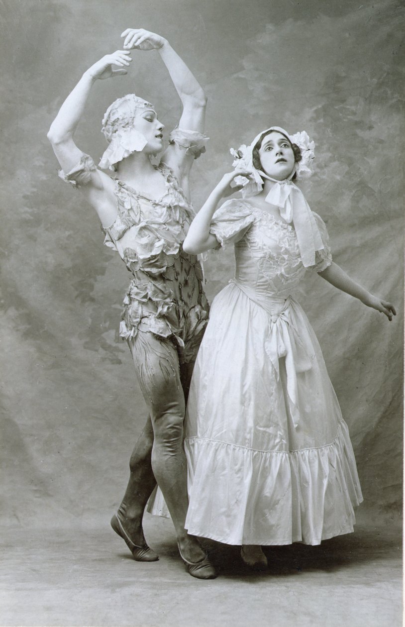 Nijinski og Karsavina danser i balletten 