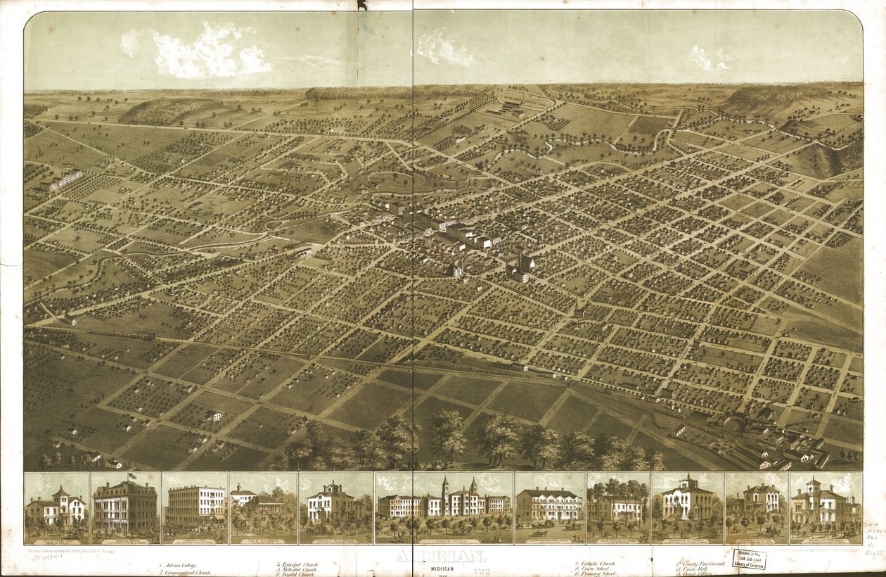  av A.; Chicago Lithographing Co. Ruger