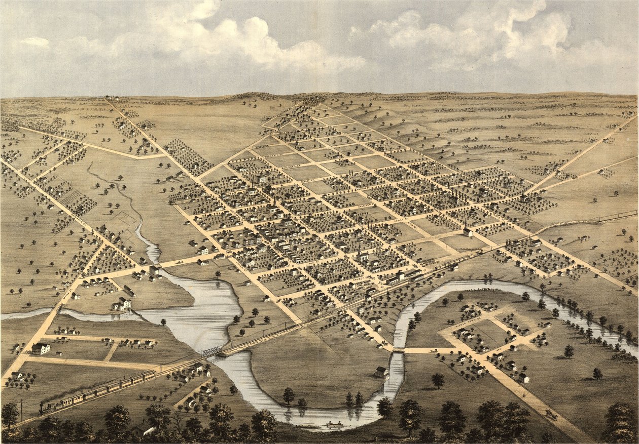  av A.; Chicago Lithographing Co. Ruger