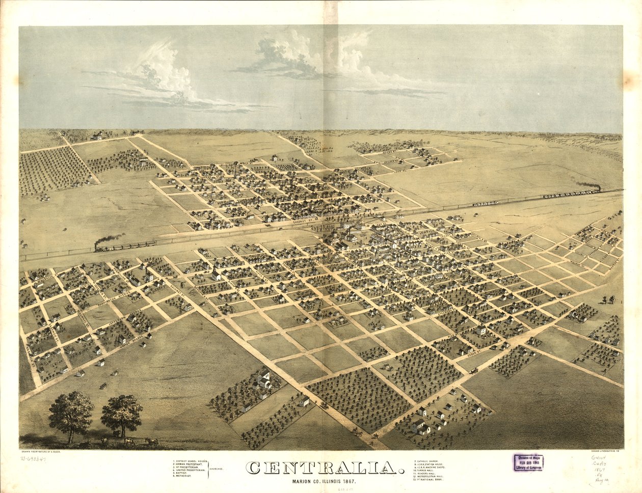  av A.; Chicago Lithographing Co. Ruger