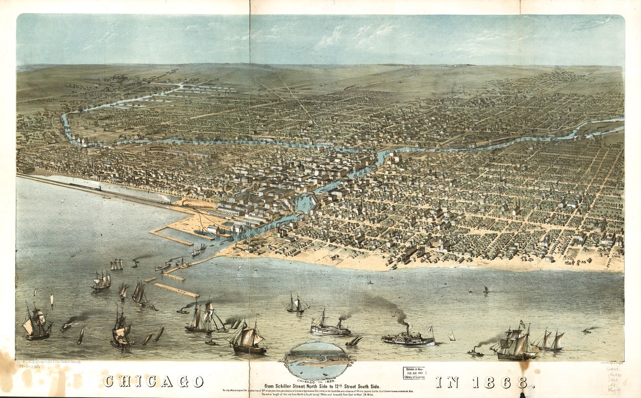  av A.; Chicago Lithographing Co. Ruger