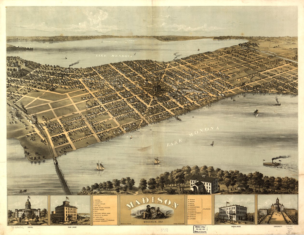  av A.; Chicago Lithographing Co. Ruger