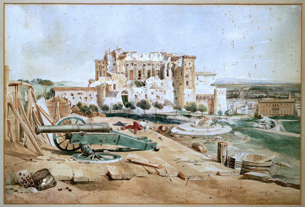 Fase av erobringen av skipet. Romerske republikk av A. Cicconetti