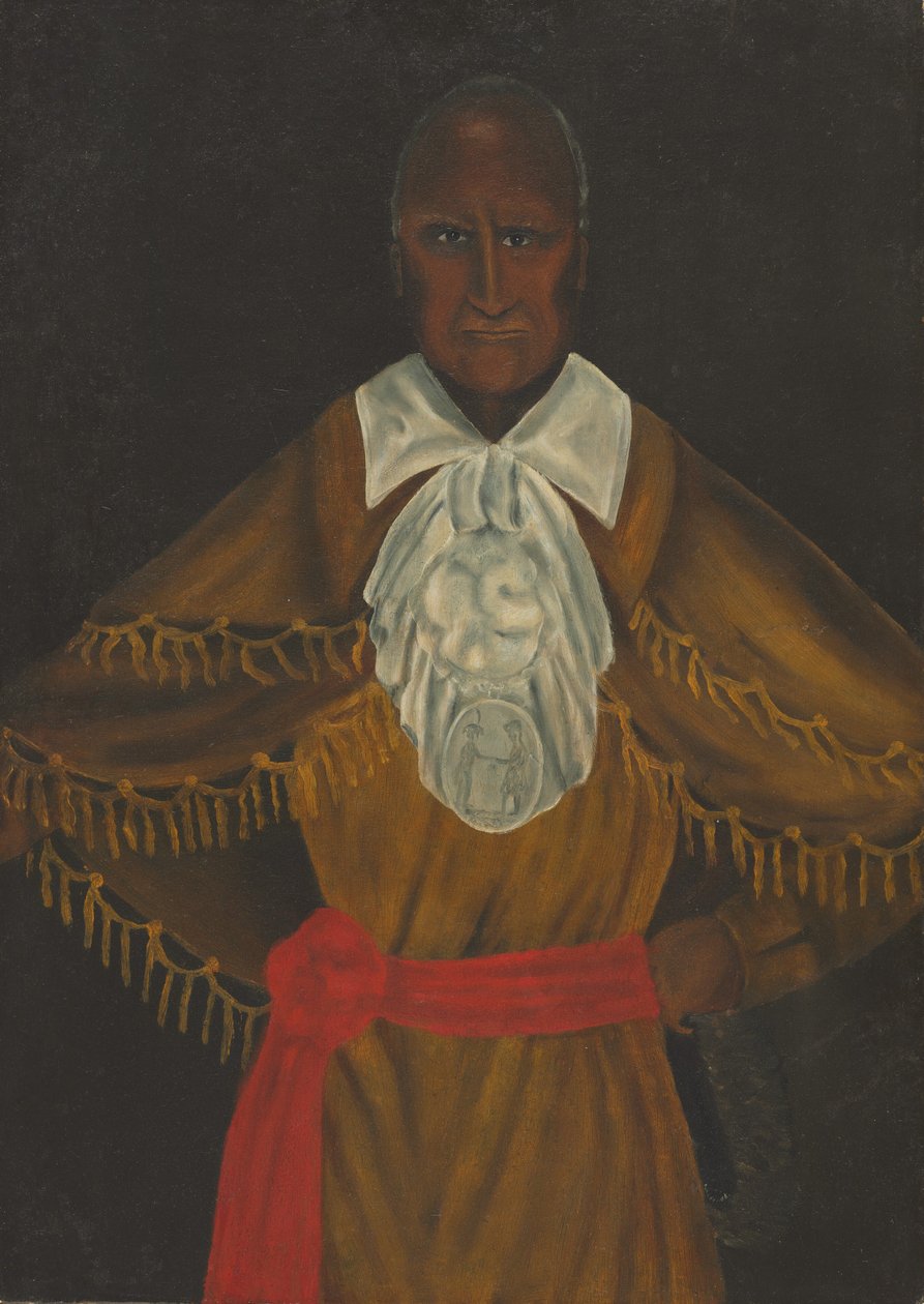 Rød jakke, etter 1828. av A. Haddock