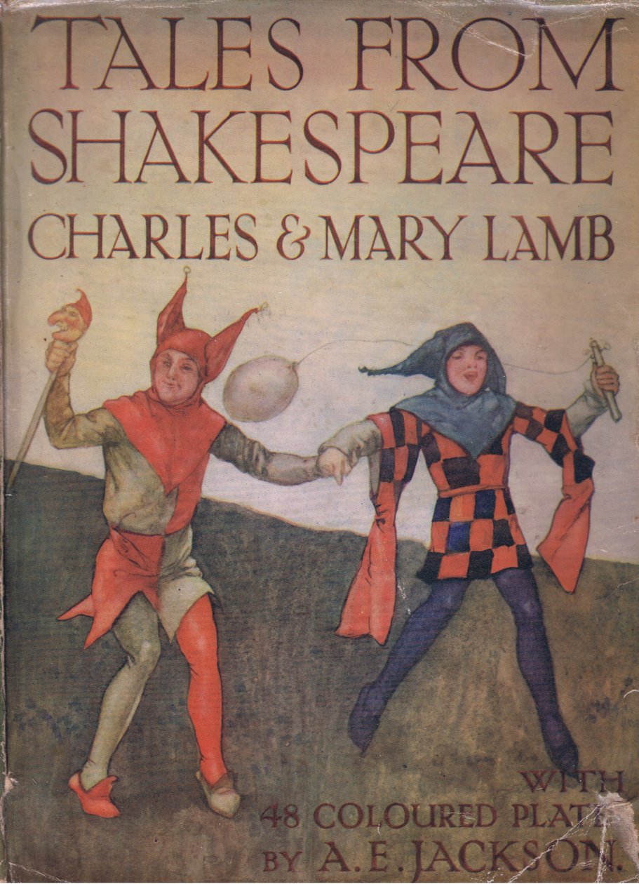 Forsidedesign, fra Tales from Shakespeare pub. av Ward Lock & Co Ltd, 1930-40-tallet av A. Jackson