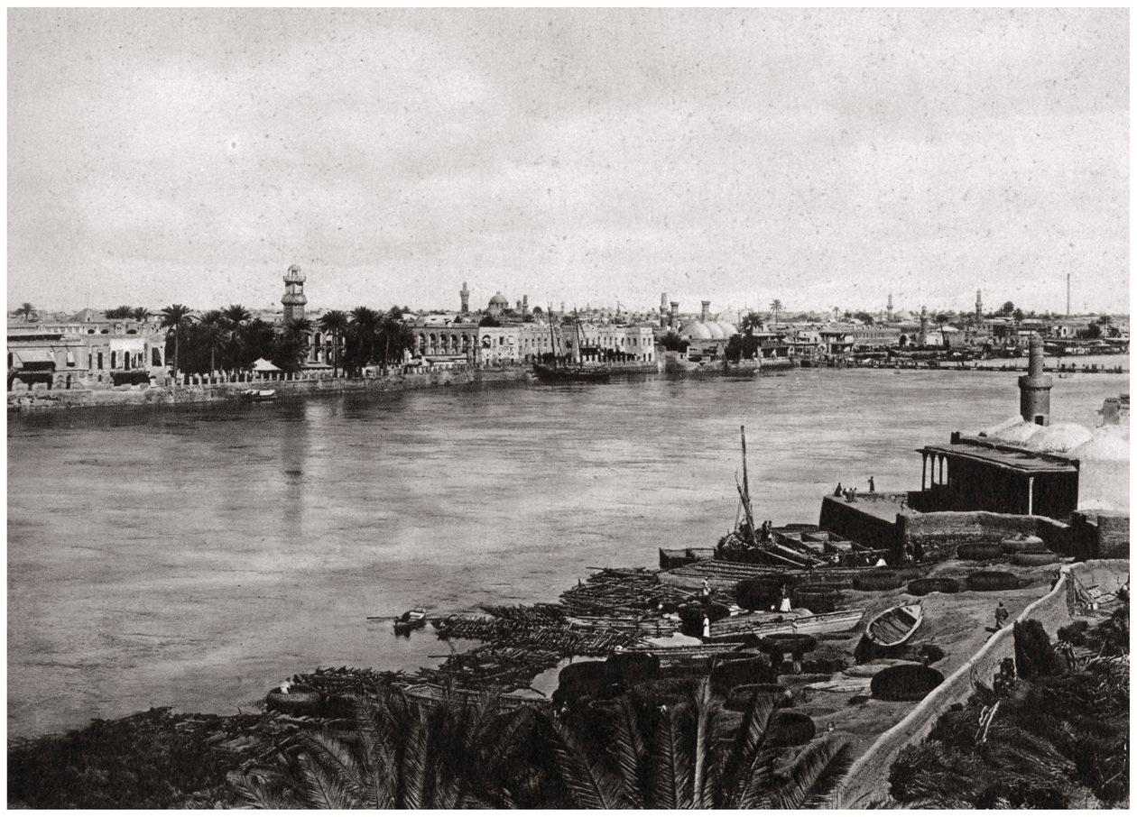 Moderne Bagdad, byen kalifene, Irak 1925 av A. Kerim