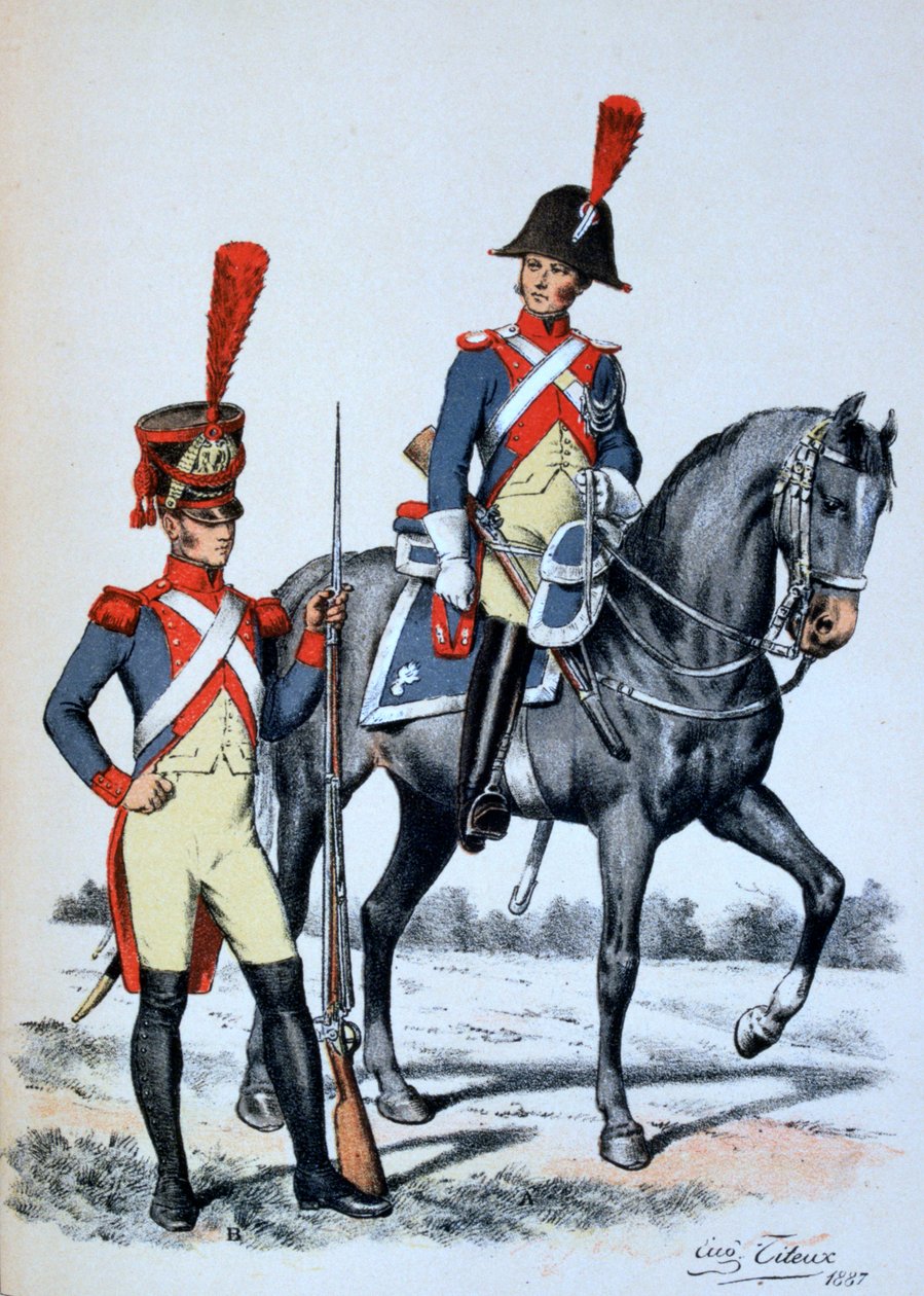 Imperial Gendarmerie of Paris, 1813 1887 av A. Lemercier
